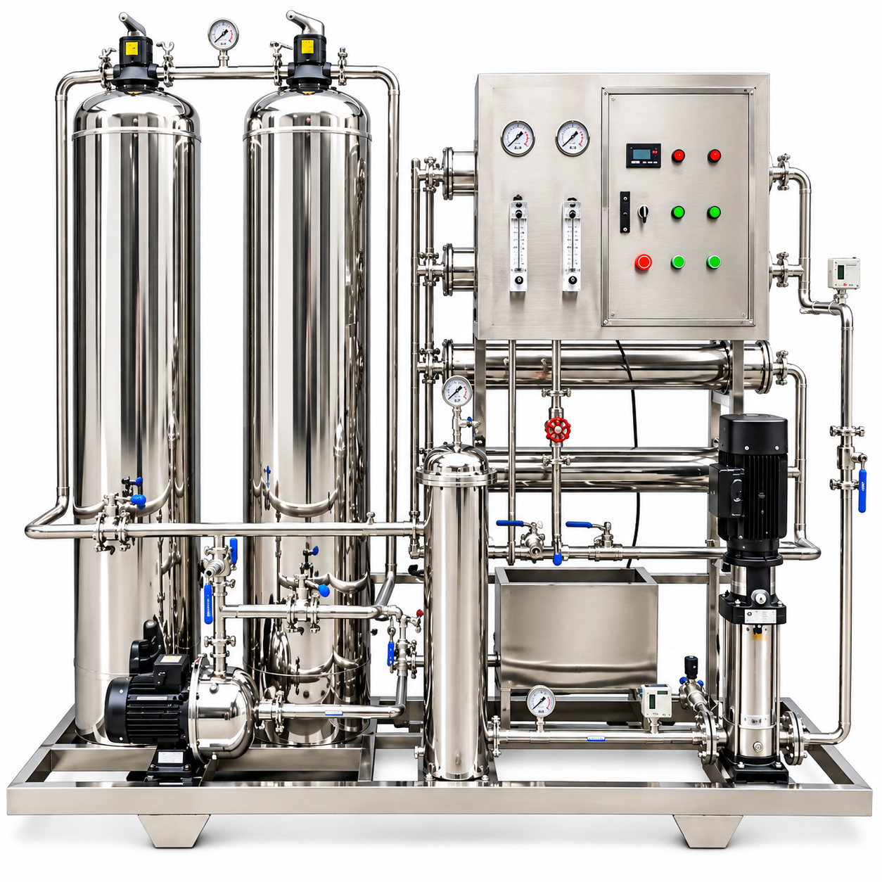 2000LPH Industrial Reverse Osmosis Plant